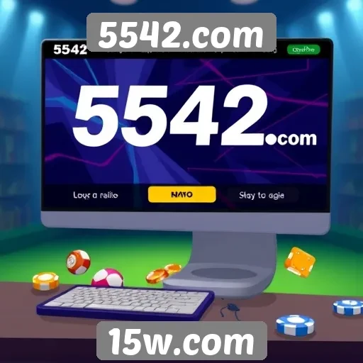 Acessibilidade no site 5542.com para jogadores iniciantes