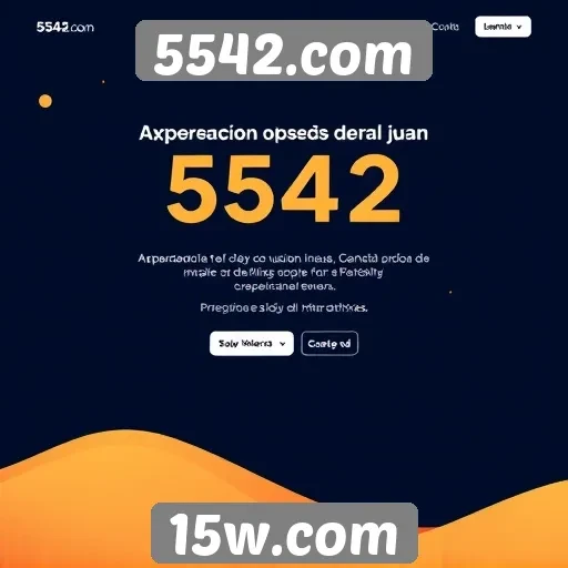 Estudo sobre a experiência do usuário em 5542.com